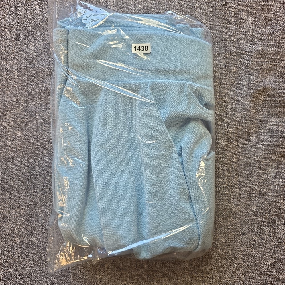 Urban Coco Baby Blue  Circle Tail Short Skirt NWT Size Medium Stretch - Picture 8 of 8